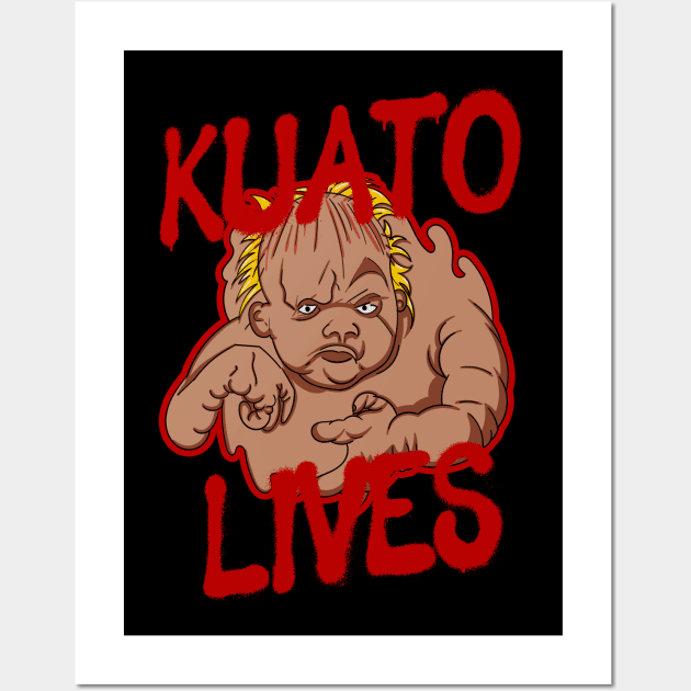 Kuato Lives v2 Wall Art by Meta Cortex